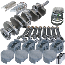 Load image into Gallery viewer, Eagle Ford FE 4.250in Crank 6.700in I-Beam Rods -18cc Inv Dome 4.100in Pistons Rotating Assembly Eagle
