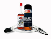 Load image into Gallery viewer, Red Line Complete Fuel System Service Kit - Intake Cleaner/Tank Additive/S-Hook Applicator w/Hose
