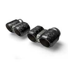Load image into Gallery viewer, Akrapovic BMW M2 Coupe (G87) Tail Pipe Set - Chopped Carbon
