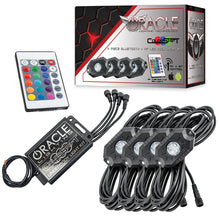 Load image into Gallery viewer, Oracle Bluetooth + RF Underbody Rock Light Kit - 4 PCS - ColorSHIFT ORACLE Lighting
