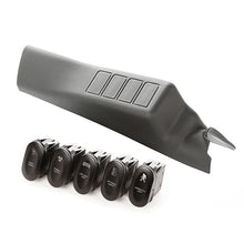 Load image into Gallery viewer, Rugged Ridge Etched A-Pillar 4 Switch Pod Kit LHD 11-18 JK Rugged Ridge
