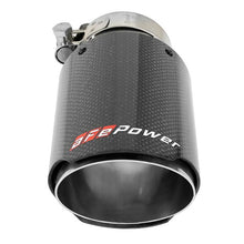 Load image into Gallery viewer, aFe Tips afe MACH Force-Xp Universal Exhaust Tip 2-1/2 IN Inlet x 3-1/2 IN Outlet X 7 IN L
