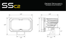 Load image into Gallery viewer, Diode Dynamics GBFG_DD7726 Diode Dynamics Allows for installation of SSC2 LED pods on UTV/ATV vehicles. DD7726
