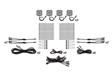 Load image into Gallery viewer, Diode Dynamics Light Accessories and Wiring Diode Dyamics Rock Light - Amber/White - M8 12-Pack
