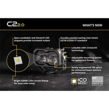 Load image into Gallery viewer, Diode Dynamics Light Accessories and Wiring Diode Dynamics C2 2.0 Sport White SAE Driving Standard ABL (pair)
