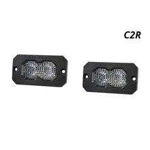 Load image into Gallery viewer, Diode Dynamics Light Accessories and Wiring Diode Dynamics C2R White Flood Flush Mount LED Pod (Pair)
