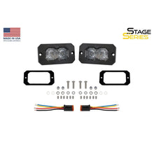 Load image into Gallery viewer, Diode Dynamics Light Accessories and Wiring Diode Dynamics C2R White Flood Flush Mount LED Pod (Pair)
