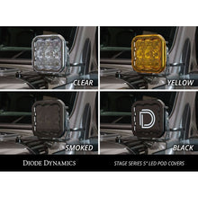 Load image into Gallery viewer, Diode Dynamics Light Bars &amp; Cubes Diode Dynamics SS5 LED Pod Cover - Yellow
