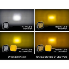 Load image into Gallery viewer, Diode Dynamics Light Bars &amp; Cubes Diode Dynamics SS5 LED Pod Cover - Yellow
