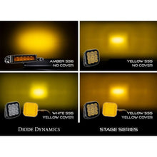Load image into Gallery viewer, Diode Dynamics Light Bars &amp; Cubes Diode Dynamics SS5 LED Pod Cover - Yellow
