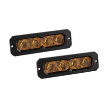 Load image into Gallery viewer, Diode Dynamics Light Bars &amp; Cubes Diode Dynamics SS6 Sport Yellow Flood Flush ABL (pair) 3000K
