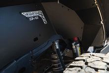 Load image into Gallery viewer, DV8 Offroad Wheel Well Liners DV8 21-25 Ford Bronco Rear Aluminum Inner Fenders - Black
