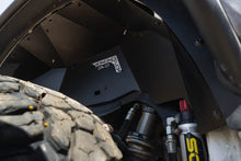 Load image into Gallery viewer, DV8 Offroad Wheel Well Liners DV8 21-25 Ford Bronco Rear Aluminum Inner Fenders - Black
