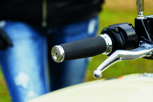 Load image into Gallery viewer, Kuryakyn Thresher Grips Universal 7/8inch Chrome Misc Powersports Kuryakyn   
