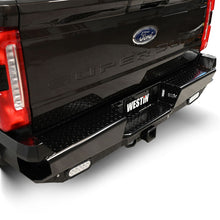 Load image into Gallery viewer, Westin 23-25 Ford F-250/350/450/550/600 HDX Bandit Rear Bumper - Black

