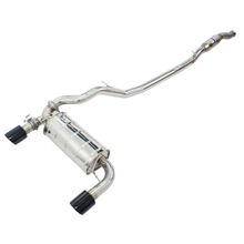 Load image into Gallery viewer, Invidia Catback Invidia 15-18 Ford Focus RS Q300 w/Valve Rolled Black Tip Cat-Back Exhaust
