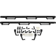 Load image into Gallery viewer, Westin/HDX 07-19 Chevrolet Silverado 2500 8ft Drop Wheel to Wheel Nerf Step Bars - Textured Black Westin
