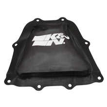 Load image into Gallery viewer, K&amp;N Drycharger Wrap Black 7.313in L 7.25in W 1.313in H
