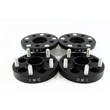 Load image into Gallery viewer, ISC Suspension 5x100 Hub Centric Wheel Spacers 15mm Black (Pair)
