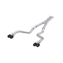 Load image into Gallery viewer, MBRP Exhaust S71163CF 3in. Cat-Back. Dual Rear Exit. Race Version. T304. Quad CF Tips Exhaust System Kit MBRP Exhaust
