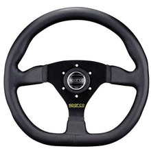 Load image into Gallery viewer, Sparco Steering Wheel Ring L360 Leather Black | 015TRGL1TUV
