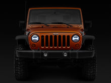 Load image into Gallery viewer, Raxiom 07-18 Jeep Wrangler JK LED Halo Headlights- Black Housing (Clear Lens) Headlights Raxiom
