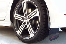 Load image into Gallery viewer, Rally Armor 15-17.5 MKVII VW Golf R Black UR Mud Flap w/Grey Logo Mud Flaps Rally Armor   
