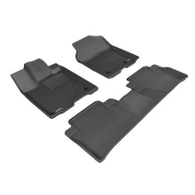 Load image into Gallery viewer, 3D MAXpider 2013-2018 Acura RDX Kagu 1st &amp; 2nd Row Floormats - Black
