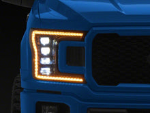 Load image into Gallery viewer, Raxiom 18-20 Ford F-150 CXR Series LED Headlights with Amber DRL- Black Housing- Clear Lens | T593911
