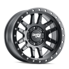 Load image into Gallery viewer, Dirty Life 9309 Canyon Pro 17x9/5x127 BP/-12mm Offset/71.5mm Hub Matte Black Wheel - Beadlock
