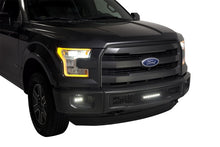 Load image into Gallery viewer, Putco 15-17 Ford F-150 - SS Black Punch Design w/ 10in Luminix Light bar Bumper Grille Inserts Grilles Putco
