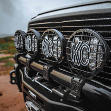 Load image into Gallery viewer, KC HiLiTES SlimLite 8in. LED Stone Guard - Black KC HiLiTES
