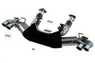 Borla 2020 Chevrolet Corvette C8 6.2L ATAK 3in Exhaust System Dual Round A/C Tips 4inx 4.75in Catback Borla