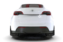 Load image into Gallery viewer, Rally Armor 20-24 Tesla Model Y Black Mud Flap - Metallic Black Logo Mud Flaps Rally Armor   
