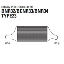 Load image into Gallery viewer, GReddy 89-02 Nissan Skyline BNR32/33/34 Intercooler Kit (Special Order)
