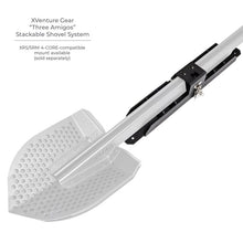 Load image into Gallery viewer, Go Rhino Xventure Gear Sharktooth Stackable Shovel - Textured Black Go Rhino
