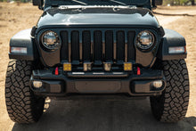 Load image into Gallery viewer, DV8 Offroad 2018-2025 Wrangler JL Push Bar for Mopar Rubicon Steel Bumper
