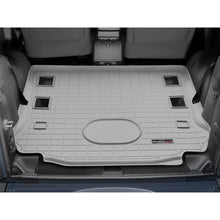 Load image into Gallery viewer, WeatherTech 2015+ Jeep Wrangler Cargo Liner - Grey (Works w/Alpine Premium 9-Speakers)
