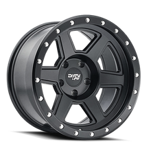 Load image into Gallery viewer, Dirty Life 9315 Compound 17x9 / 5x139.7 BP / -12mm Offset / 108mm Hub Matte Black Wheel
