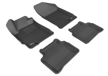 Load image into Gallery viewer, 3D MAXpider 2007-2012 Nissan Altima Kagu 1st &amp; 2nd Row Floormats - Black | L1NS06201509
