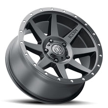 Load image into Gallery viewer, ICON Rebound 20x9 / 6x5.5 / 16mm / 5.625in BS Satin Black Wheel
