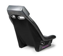 Load image into Gallery viewer, NRG GT Retro Bucket Seat - Black PVC Leather Black Stitching Black Fiberglass Back | PRI-100BK-MIDNIGHT
