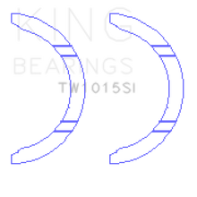 Load image into Gallery viewer, King Honda/Acura J32A1/J32A2/J35A3/J35A4/J35A5/J35A6/J35A7/J35A8/J35A9 Thrust Washer Set
