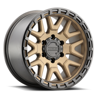Raceline 953BZ Krank 17x8.5in / 6x135 BP / 0mm Offset / 87.1mm Bore - Bronze Wheel | 953BZ-78565-00