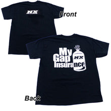 Load image into Gallery viewer, Nitrous Express Gap Insurance T-Shirt 3XL - Black Nitrous Express
