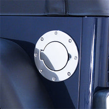 Load image into Gallery viewer, Rugged Ridge 97-06 Jeep Wrangler TJ Stainless Steel Non-Locking Gas Cap Door Rugged Ridge
