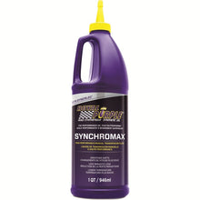 Load image into Gallery viewer, Royal Purple Synchromax Synthetic Manual Transmission Fluid (Canada) - 1 Quart Royal Purple
