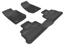Load image into Gallery viewer, 3D MAXpider 2007-2013 Jeep Wrangler JK Unlimited Kagu 1st &amp; 2nd Row Floormats - Black | L1JP00301509
