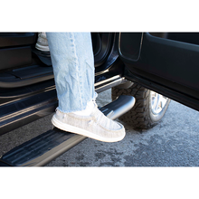 Load image into Gallery viewer, Fishbone Offroad 2019+ Chevrolet Silverado 1500 Double Cab Oval Side Steps - Black Textured Fishbone Offroad
