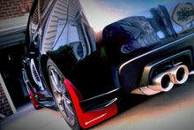 Load image into Gallery viewer, Rally Armor 15-21 Subaru WRX/STI White UR Mud Flap w/Black Logo Mud Flaps Rally Armor   
